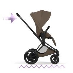 Cybex Kinderwagen e-Priam 5 Compleet Style Matt Black Frame