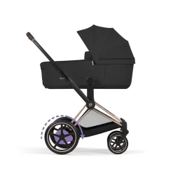 Cybex Kinderwagen e-Priam 5 Compleet Comfort Rosegold Frame - Sepia Black
