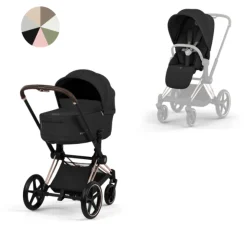 Cybex Kinderwagen Priam 5 Compleet Style Rosegold Frame