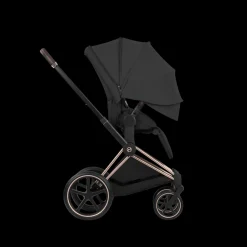 Cybex Kinderwagen Priam 5 Compleet Comfort Rosegold Frame - Sepia Black