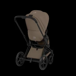 Cybex Kinderwagen Priam 5 Compleet Comfort Matt Black Frame - Coconut Brown