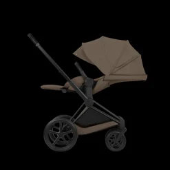 Cybex Kinderwagen Priam 5 Compleet Comfort Matt Black Frame - Coconut Brown