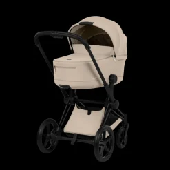Cybex Kinderwagen Priam 5 Compleet Comfort Matt Black Frame - Cozy Beige