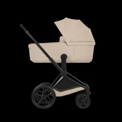 Cybex Kinderwagen Priam 5 Compleet Comfort Matt Black Frame - Cozy Beige