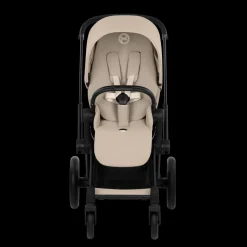 Cybex Kinderwagen Priam 5 Compleet Comfort Matt Black Frame - Cozy Beige