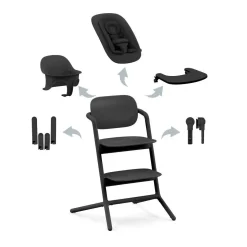 Cybex LEMO 4 in 1 Kinderstoel Stunning Black