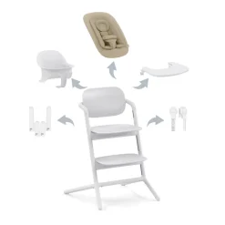 Cybex LEMO 4 in 1 Kinderstoel All White