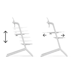 Cybex LEMO 3 in 1 Kinderstoel All White