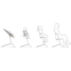 Cybex LEMO 4 in 1 Kinderstoel Sand White