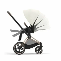Cybex Priam Kinderwagen Compleet Off White - Rosegold Frame