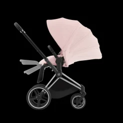 Cybex Priam Kinderwagen Compleet Peach Pink - Chrome Black Frame