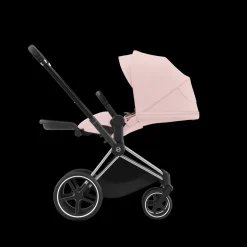 Cybex Priam Kinderwagen Compleet Peach Pink - Chrome Black Frame