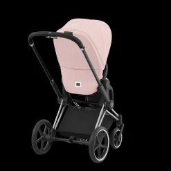 Cybex Priam Kinderwagen Compleet Peach Pink - Chrome Black Frame