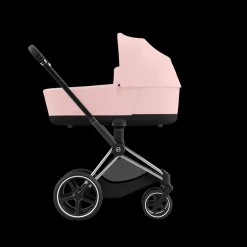 Cybex Priam Kinderwagen Compleet Peach Pink - Chrome Black Frame