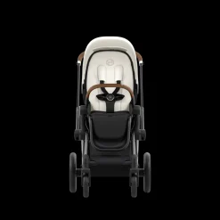 Cybex Priam Kinderwagen Compleet Off White - Chrome Brown Frame