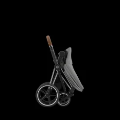 Cybex Priam Kinderwagen Compleet Mirage Grey - Chrome Brown Frame