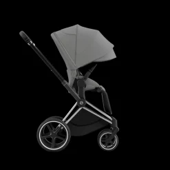 Cybex Priam Kinderwagen Compleet Mirage Grey - Chrome Black Frame