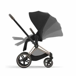 Cybex Priam Kinderwagen Compleet Sepia Black - Rosegold Frame