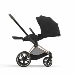 Cybex Priam Kinderwagen Compleet Sepia Black - Rosegold Frame