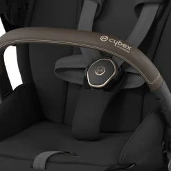 Cybex Priam Kinderwagen Compleet Sepia Black - Rosegold Frame