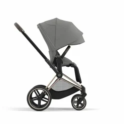 Cybex Priam Kinderwagen Compleet Mirage Grey - Rosegold Frame