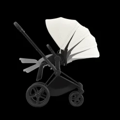 Cybex Priam Kinderwagen Compleet Off White - Matt Black Frame