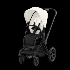 Cybex Priam Kinderwagen Compleet Off White - Matt Black Frame