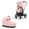 Cybex Priam Kinderwagen Compleet Peach Pink - Matt Black Frame