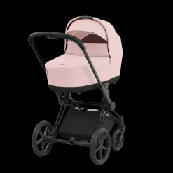 Cybex Priam Kinderwagen Compleet Peach Pink - Matt Black Frame