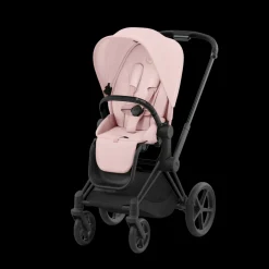 Cybex Priam Kinderwagen Compleet Peach Pink - Matt Black Frame