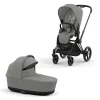 Cybex Priam Kinderwagen Compleet Mirage Grey - Matt Black Frame