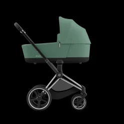 Cybex Priam Kinderwagen Compleet Leaf Green - Chrome Black Frame