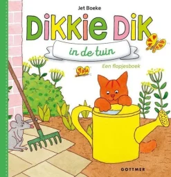 Dikkie Dik in de tuin
