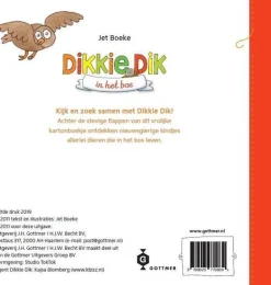 Dikkie Dik in het bos
