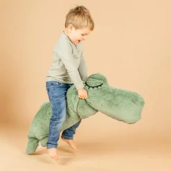 Done by Deer Knuffel Big Croco Green