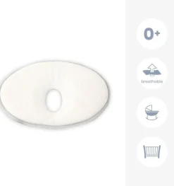 Doomoo Baby Pillow Ergonomisch Hoofdkussen White