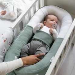 Doomoo Cocoon Babynest Tetra Jersey Green