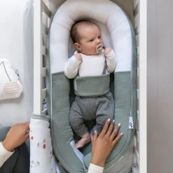 Doomoo Cocoon Babynest Tetra Jersey Green