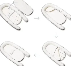 Doomoo Cocoon Pad White – Inlegkussen