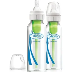 Dr. Brown's 2-Pack Standaardfles Glas Options+ 250 ml