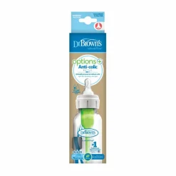 Dr. Brown's Standaardfles Glas Options+ 250 ml