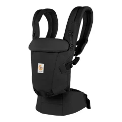 ERGObaby Draagzak 3P Adapt Soft Touch Cotton Onyx Black