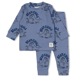 Feetje Pyjama Premium Sleepwear Willy Walrus Blauw