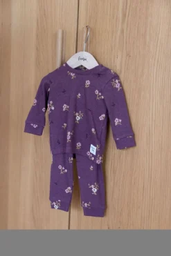 Feetje Pyjama Premium Sleepwear Bonnie Bouquet Wijn Melange