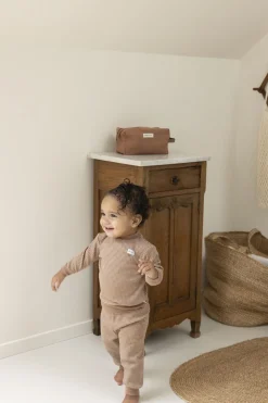 Feetje Pyjama Wafel - Brown