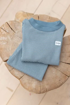 Feetje Pyjama Wafel Ice Blue
