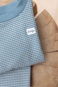 Feetje Pyjama Wafel Ice Blue