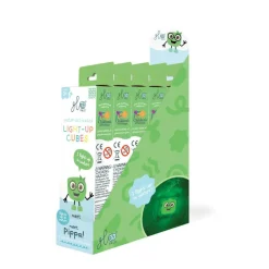 Glo Pals Lichtgevend Kubussen Pippa Green 4 stuks