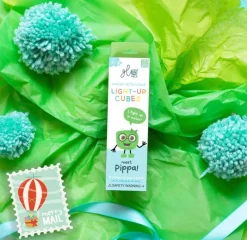 Glo Pals Lichtgevend Kubussen Pippa Green 4 stuks