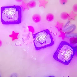 Glo Pals Lichtgevend Kubussen Lumi Purple 4 stuks